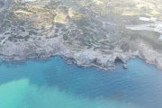 Plaka bei Chania Kreta - Plaka: Meeresfront Baugrundstück mit Baugenehmigung zu verkaufen Grundstück kaufen